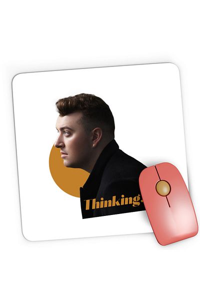 OEM Mousepad Gaming Sam Smith Award Thinking Singer American Great, 21x19 см