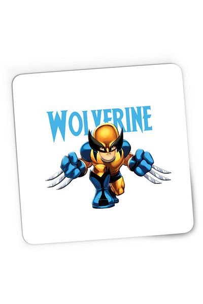 OEM Mousepad Gaming Wolverine Chibi Small Claws Fast Ability Action Horror, 21x19 см
