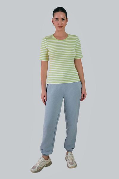 Gant Slim Striped 1X1 Ribbed T-Shirt