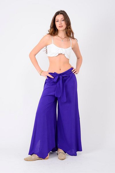 Park Moda An10724 Belt Detail Pants