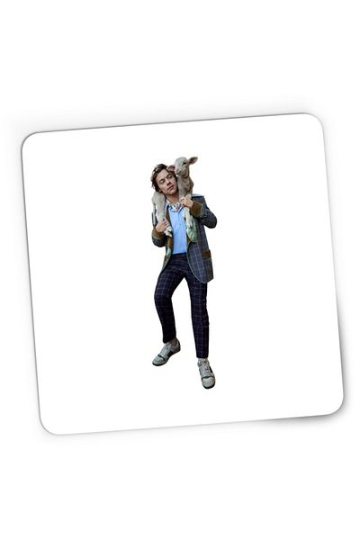 OEM Mousepad Gaming Harry Styles Goat Animals Fluffy Popular Music, 21x19 см
