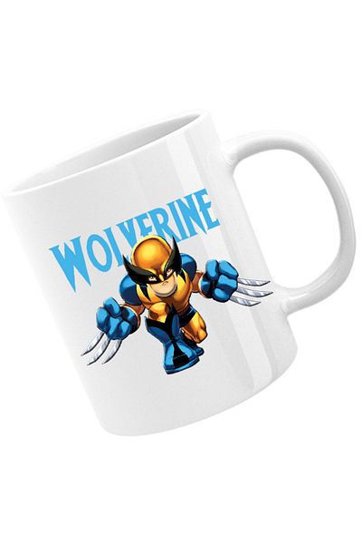 OEM Cana Wolverine Chibi Small Claws Fast Ability Action Horror, alba, 330 ml