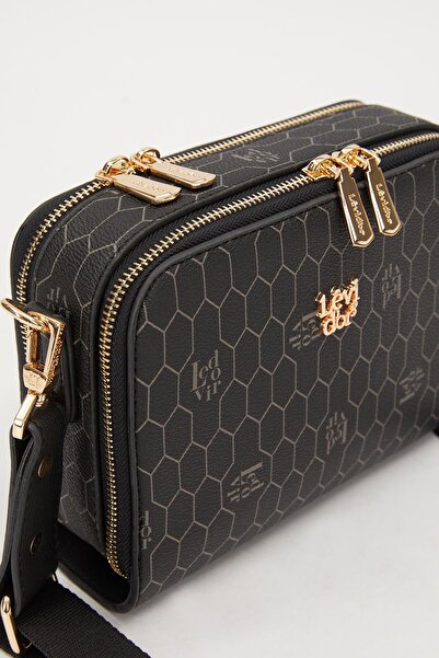 Bijutek حقيبة كتف ليفيدور بسحاب مزدوج 930041