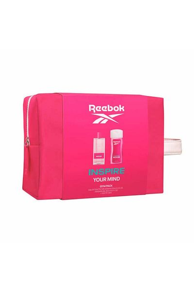 Reebok Set pentru femei, Inspire Your Mind, gel de dus 250ml, apa de toaleta 100ml