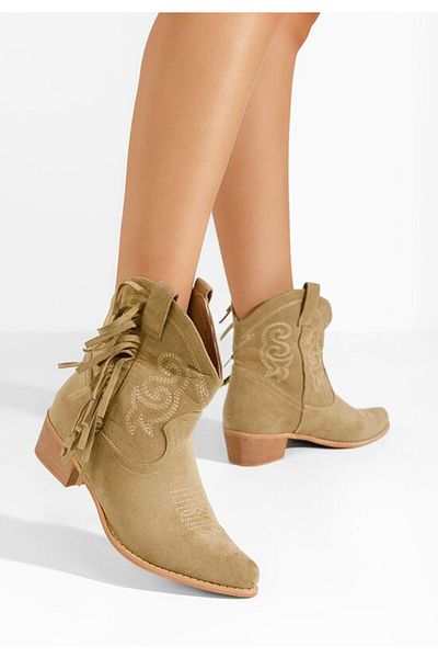B T Shoes Ladies' Matesa khaki boots