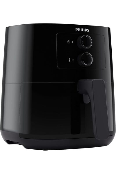 Philips سعة المقلاة الهوائية للقلي، HD9200/90، 5.5 كجم، آمنة للغسل في غسالة الأطباق، سهلة التنظيف، لون أسود