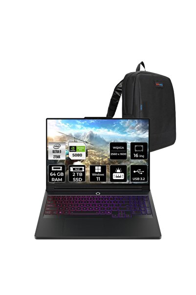 LENOVO Legion Pro 7 Ultra9 275HX 64GB 2TB SSD RTX5070Ti/12GB 140W 240Hz WQXGA...