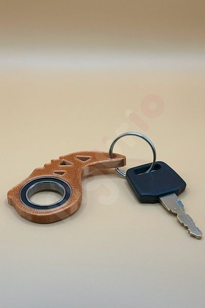 figurio Bronze Keyrambit Keychain / Rotatable Keychain