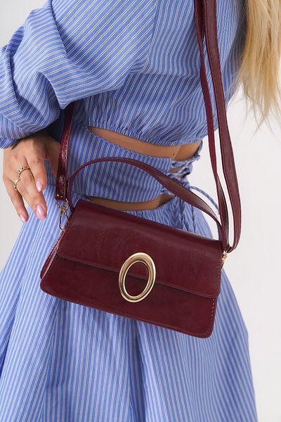 Solo Bag GENT DE UMĂR DE MÂNĂ CU DETALII DIN PIELE, STIL DE ZILNIC, PENTRU FEMEI