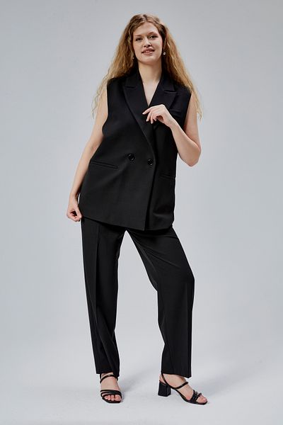 Bolivente Black Loose Cut Baggy Pants