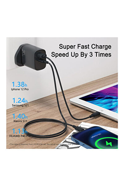 Joyroom QC 3.0 PD And USB Dual Charger 20W