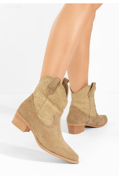B T Shoes Ladies' Lusilda khaki boots