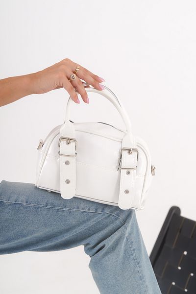 Solo Bag Women's Daily Stylish Leather Belt Detail Long Strap Hand Arm Shoulder Bag