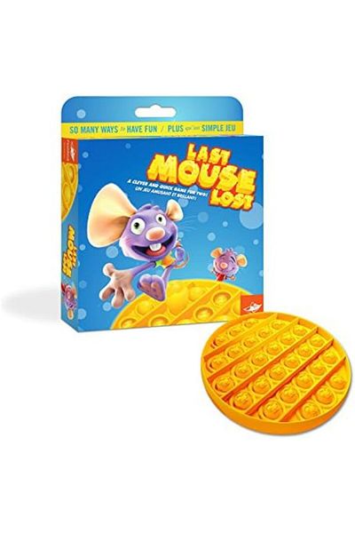 Foxmind Games: Last Mouse Lost - Original Push Pop Bubble Popping Sensory Fidget Toy Game - Autism A