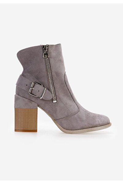 B T Shoes Women's Laroya ankle boots, gray