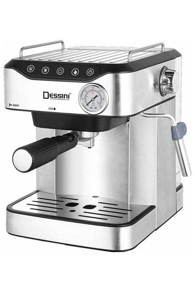 Dessini Espresso Maker 20 Bar 1.6 L 1000.0 W 4040 silver/black/clear