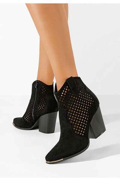 B T Shoes Botine de toamna Marisia negre