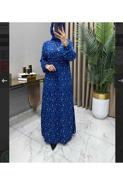 ELYTA Viscose Cotton Hijab Dress – Stylish and Comfortable Daily Combination