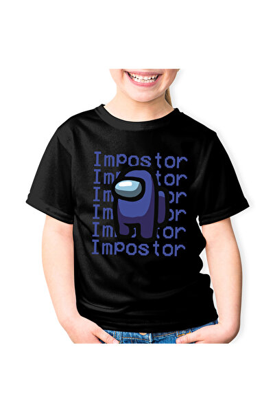 OEM Παιδικό T-shirt Μπλε Impostor Among Us