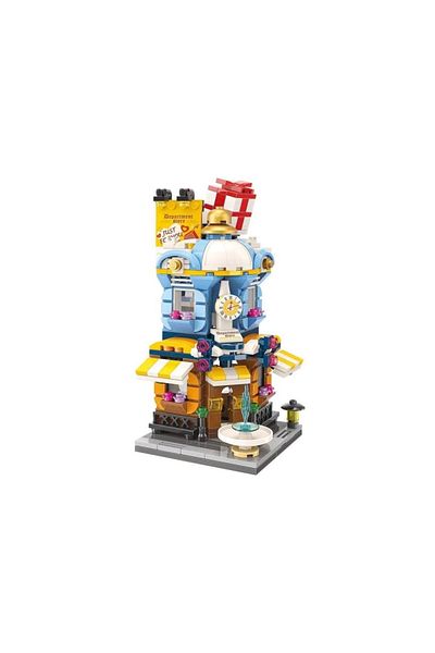 PRATİKOBA Bfs Kp0105 Keeppley City Corner Department Store Block Set 389 Pieces