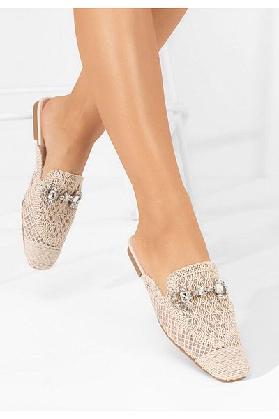 B T Shoes Women's clogs Jamila beige
