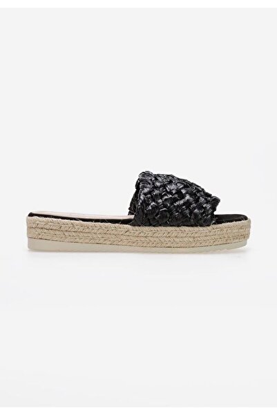 B T Shoes Zocca women's black beach slippers