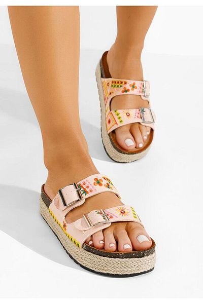 B T Shoes Women's slippers Jeanette V2 pink