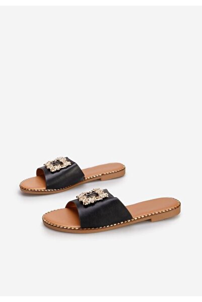 B T Shoes Eleniana women's slippers, black