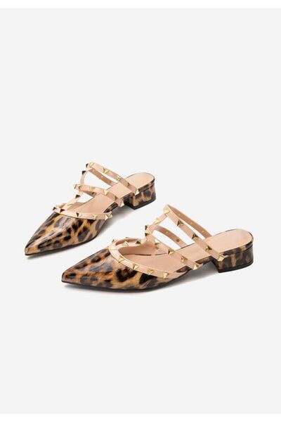 B T Shoes Women's clogs Candiana leopard