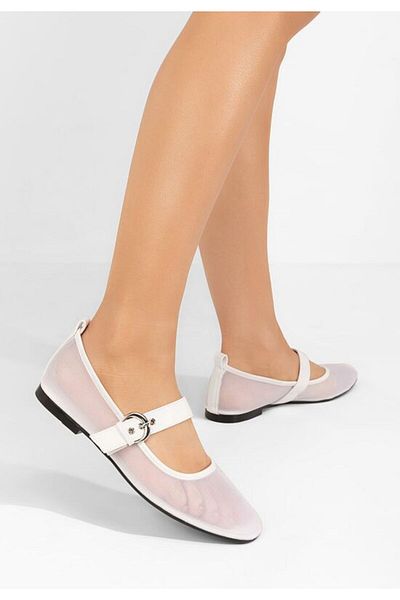 B T Shoes Balerini dama Albina albi