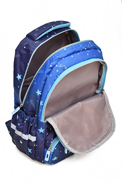 ELATAE Children's 3-Piece School Set Primary School Bag & Thermal Lunch Box & Pen Holder 1385