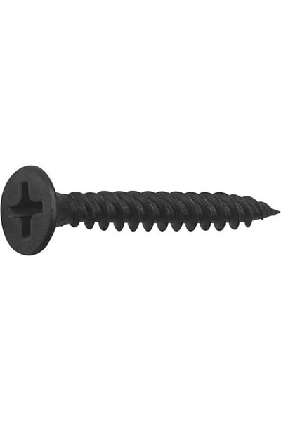 OEM Șuruburi autofiletante pentru gips-carton (negre), cap înecat, oțel fosfatat, 3,5 x 45 mm, 1000 buc/cutie