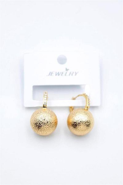 Rasanet Ball Earrings - Gold