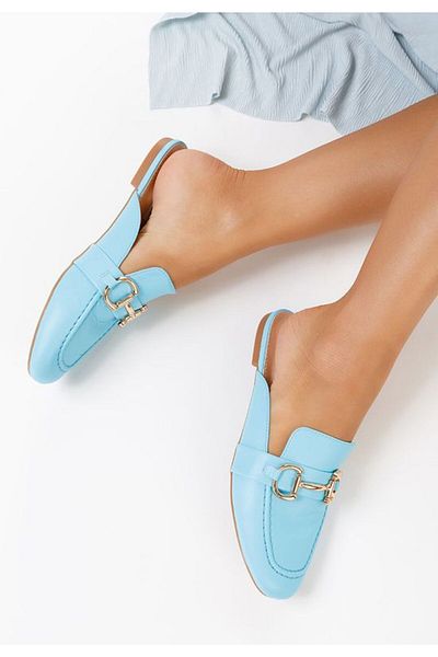 B T Shoes Saboti dama eleganti Terrine bleu