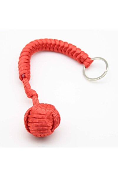 Choice حبل أمان خارجي أحمر على شكل قبضة قرد سوداء من الفولاذ للفتيات مزود بحب...