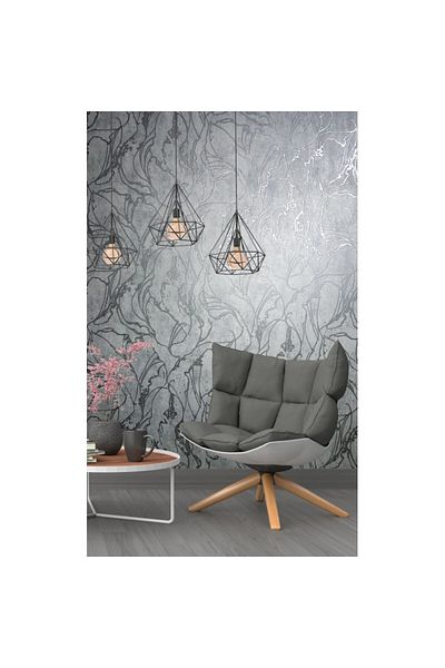 Marburg Tapet decorativ marmură cu inserții lucioase City Glow