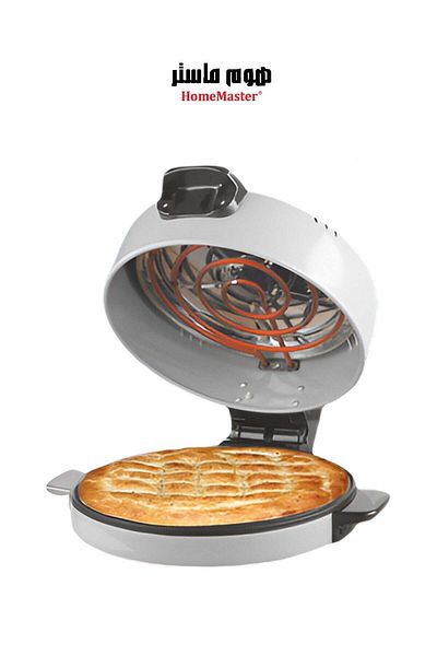 HOME MASTER صانعة خبز فورية بتصميم دقيق من هوم ماستر HM-090G رمادي 35 سم