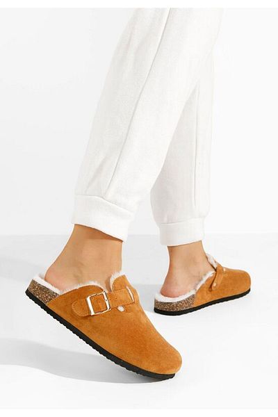 B T Shoes Women's slippers Jasha camel