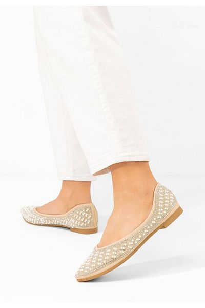 B T Shoes Balerini eleganti Charity roz