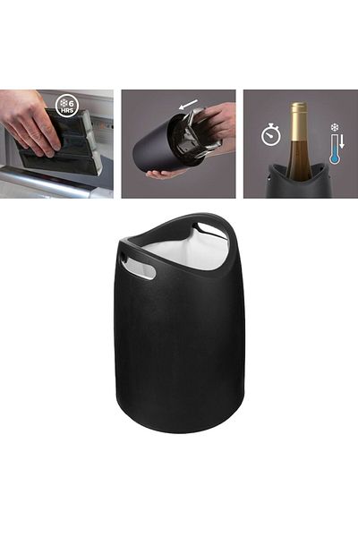 OEM Ice Bucket with Ice Pack & Handles 15x15x20.5cm