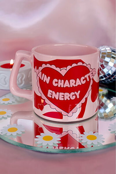 Cool Stuff الشخصية الرئيسية كوب الطاقة الوردي