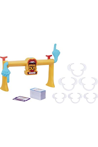 Hasbro Gaming Speak Out Showdown Board Game