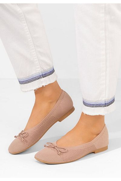 B T Shoes Women's pink Barrie ballerinas