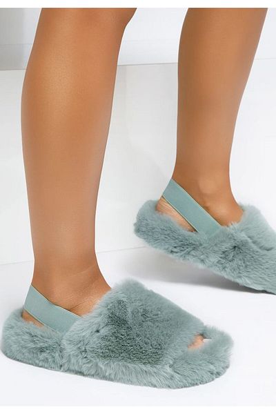 B T Shoes Women's slippers Lorairena Green