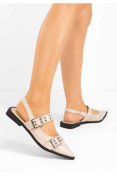B T Shoes Balerini dama Letala bej