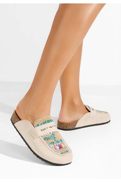 B T Shoes Saboti dama Marlie bej
