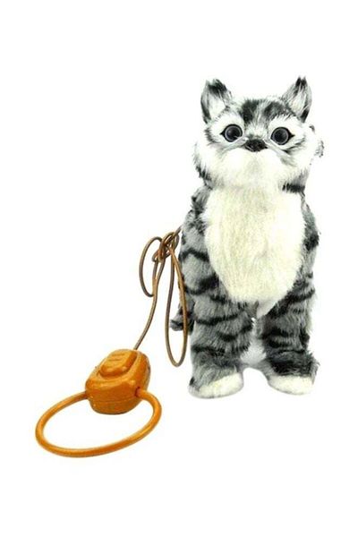 Rally Electronic Soft Toy Cat with Remote Control 20x20cm