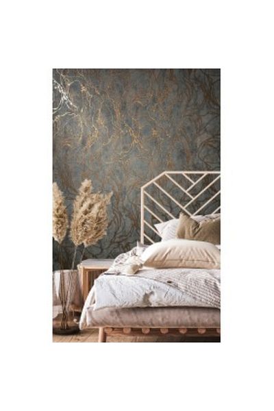 Marburg Tapet decorativ marmură cu inserții lucioase City Glow 34256