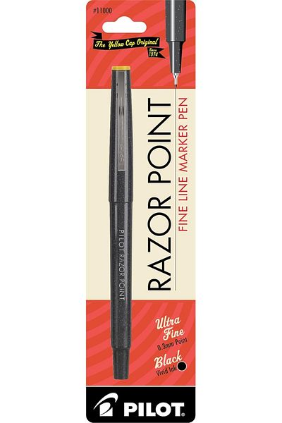 Pilot Razor Point Marker Stick Pens, Extra Fine Point Single Pen