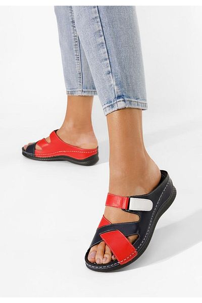 B T Shoes Tansa multi-colored orthopedic slippers